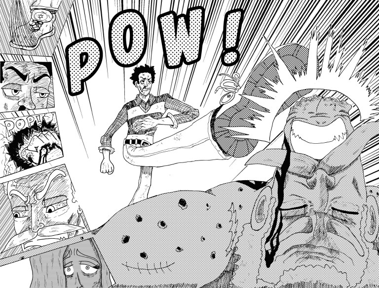 Meir Katz Chapter 1 Page 33-34 Spread